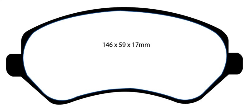 EBC GreenStuff Front Brake Pads - DP61612 EBC