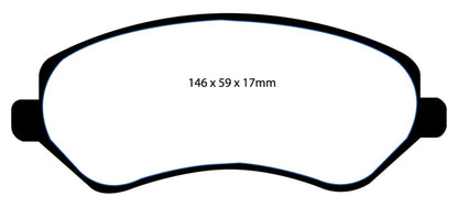 EBC GreenStuff Front Brake Pads - DP61612 EBC