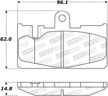 Load image into Gallery viewer, StopTech Premium Ceramic Rear Brake Pads - 308.08710