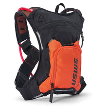 Load image into Gallery viewer, USWE Raw Dirt Biking Hydration Pack 3L - Black/Factory Orange