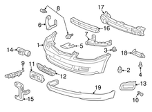 Load image into Gallery viewer, OEM Honda 2006-2007 Accord/ hybrid License Plate Bracket (71145-SDA-A10) X1