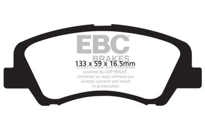EBC RedStuff Front Brake Pads - DP31899C EBC