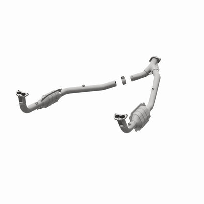 MagnaFlow Conv DF 97 Land Rover Defender 90 4.0L Y-Pipe Assy / 96-99 Discovery 4.0L Y-Pipe Assy Magnaflow