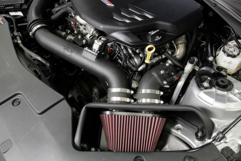 K&N 16-17 Cadillac ATS-V 3.6L V6 Twin Turbo Performance Intake Kit K&N Engineering
