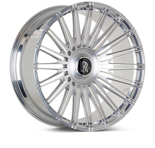 VOSSEN FORGED S17-14 - 21X9 - 5X112 - ET15 - BRUSHED GLOSS CLEAR - G70 7 SERIES - Incl. Floating Cap