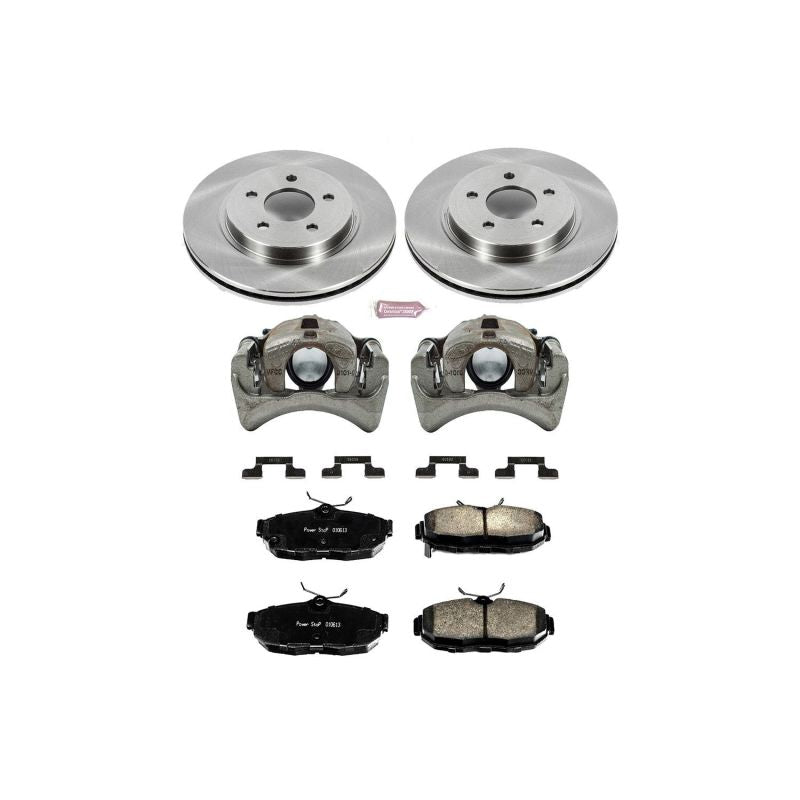 Power Stop 2012 Ford Mustang Rear Autospecialty Brake Kit w/Calipers PowerStop