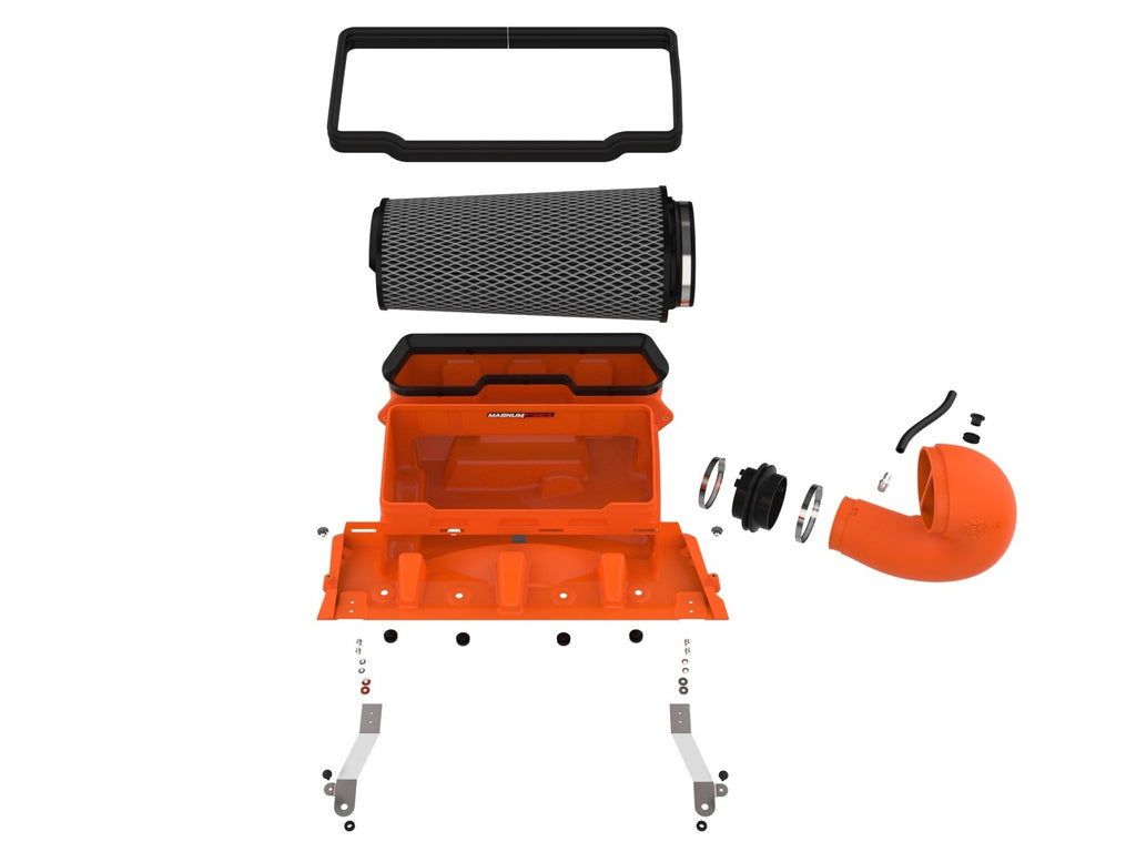 aFe 2021-2024 Ram 1500 TRX Magnum FORCE Stage-2 Orange Edition Cold Air Intake System - 54-13072KN