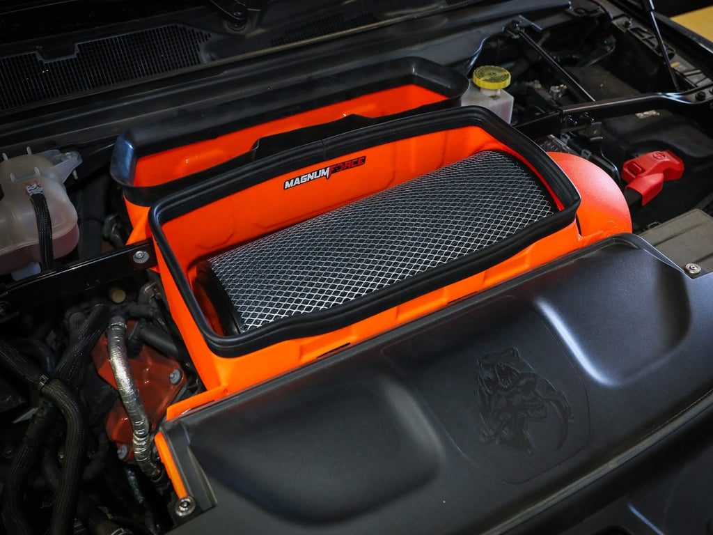 aFe 2021-2024 Ram 1500 TRX Magnum FORCE Stage-2 Orange Edition Cold Air Intake System - 54-13072KN