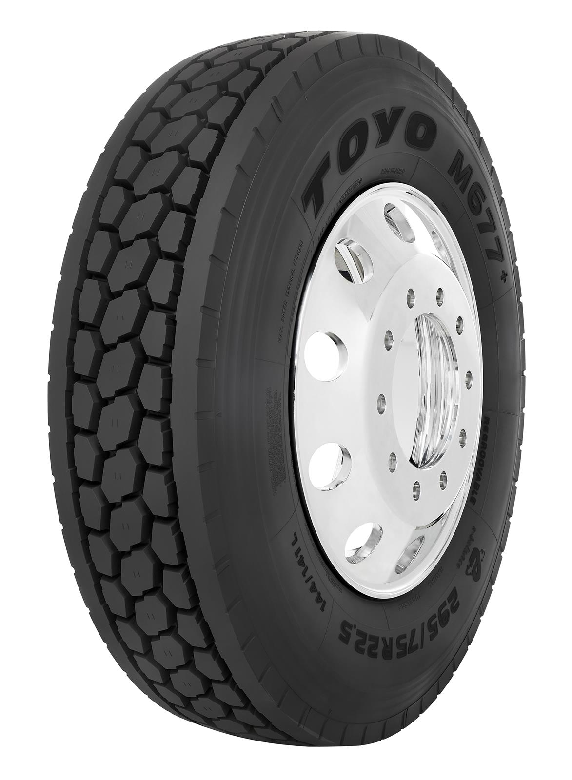 Toyo M677+ Tire - 11R22.5 146/143L H/16