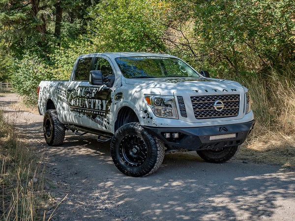 Tuff Country 4" Uni-Ball Lift Kit w/SX8000 Shocks – 2016–2023 Nissan Titan XD 4WD (54051KN)