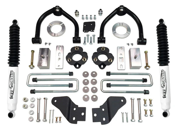 Tuff Country 4" Uni-Ball Lift Kit w/SX8000 Shocks – 2017–2023 Nissan Titan 4WD Non-XD (54055KN)