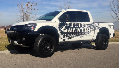 Tuff Country 4" Lift Kit w/SX6000 Shocks – 2004–2015 Nissan Titan 4WD (54060KH)