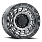 Raceline 957GB Halo 18x9in / 6x135 BP / 18mm Offset / 87.1mm Bore - Gunmetal & Black Lip Wheel