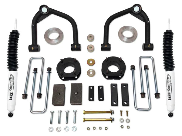 Tuff Country 4" Lift Kit w/SX6000 Shocks – 2007–2022 Toyota Tundra 2WD/4WD (Excludes TRD Pro) (54070KH)