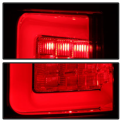 Spyder Jeep Grand Cherokee 05-06 Version 2 Light Bar LED Tail Lights - Chrome SPYDER