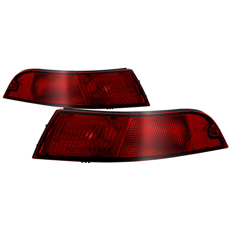 Spyder Porsche 993 1995-1998 OEM Tail Light - Red Smoke SPYDER