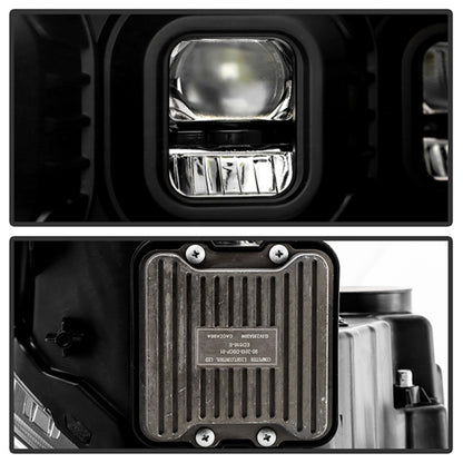 Spyder 19-22 Dodge Ram 2500/3500 (Halogen Model Only) Proj. Headlights (PRO-YD-DR19HDHALAP-SEQ-BK) SPYDER