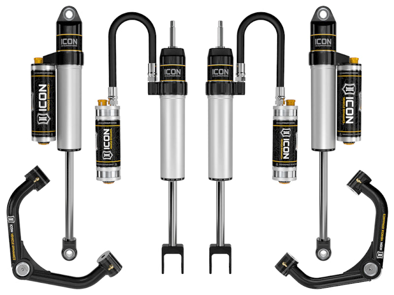ICON 2020+ GM 2500HD/3500 0-2in Stage 3 Suspension System - Tubular