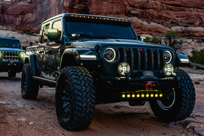 Oracle Jeep Wrangler JL/Gladiator JT Integrated Windhsiled LED Light Bar System ORACLE Lighting