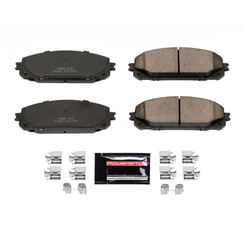 Power Stop 14-15 Jeep Cherokee Front Z23 Evolution Sport Brake Pads w/Hardware PowerStop