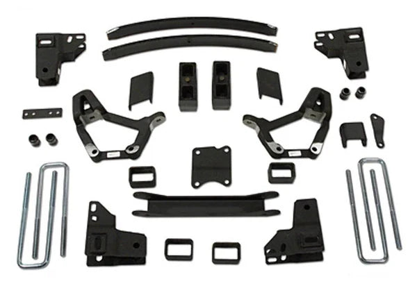 Tuff Country 4" Lift Kit – 1986–1995 Toyota Pickup 4WD (2.5" Wide Rear U-Bolts / No Shocks) (54800K)