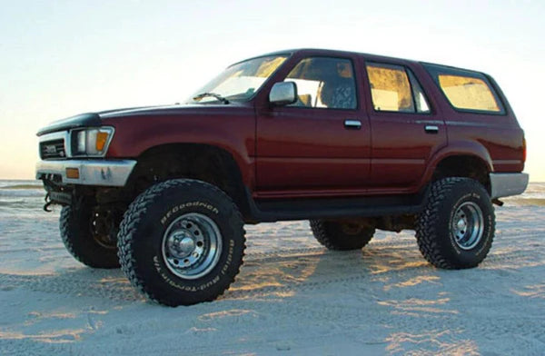 Tuff Country 4" Lift Kit w/SX6000 Shocks – 1986–1989 Toyota 4Runner (2.5" Wide Rear U-Bolts) (54800KH)