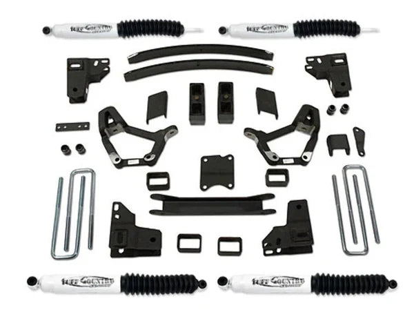 Tuff Country 4" Lift Kit w/SX8000 Shocks – 1986–1989 Toyota 4Runner (3.75" Wide Rear U-Bolts) (54804KN)