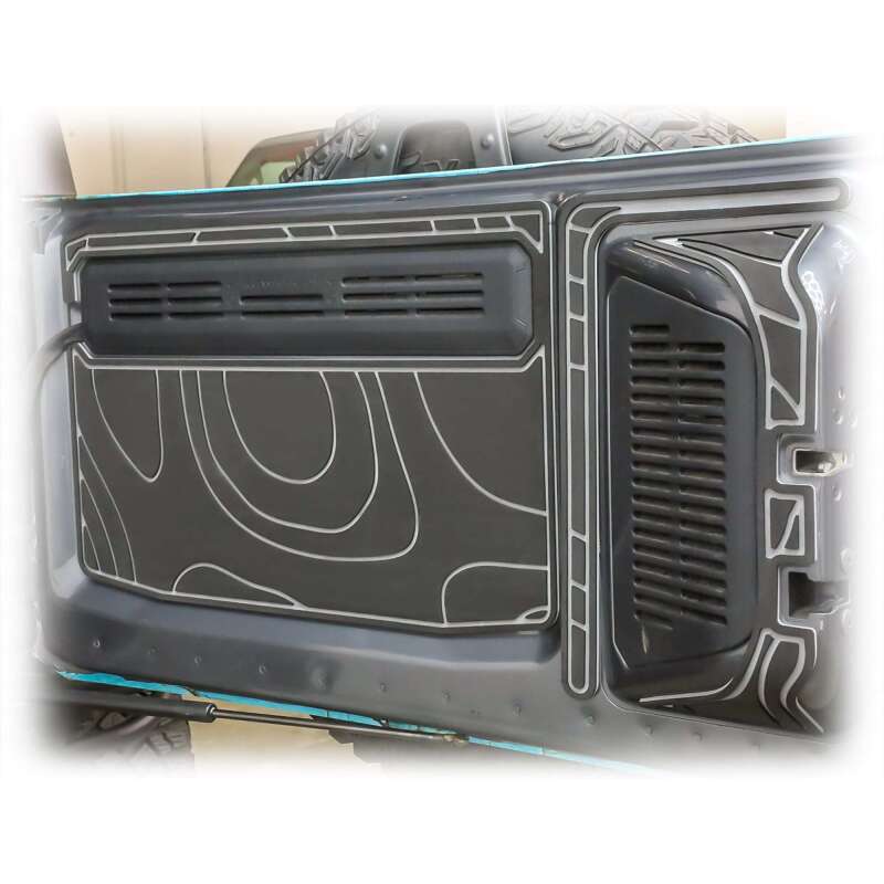 Turn Offroad 2021+ Ford Bronco (2 Door) Cargo Area Foam Protector Kit Black