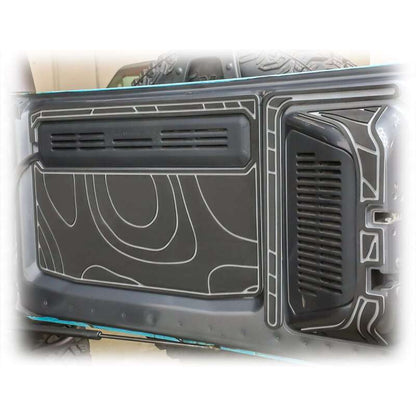 Turn Offroad 2021+ Ford Bronco (2 Door) Cargo Area Foam Protector Kit Black