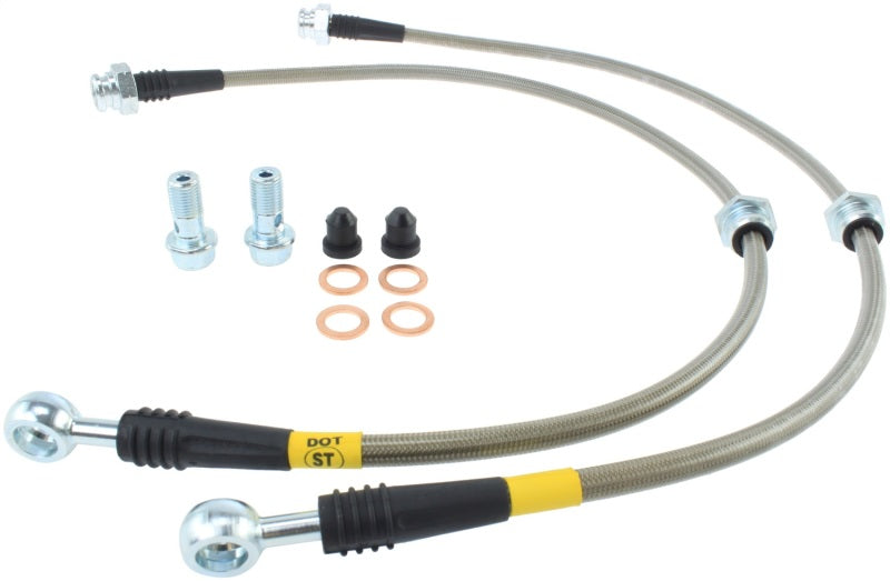 StopTech 05-13 Nissan Murano Stainless Steel Front Brake Lines Stoptech