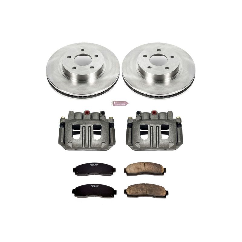 Power Stop 02-03 Saturn Vue Front Autospecialty Brake Kit w/Calipers PowerStop