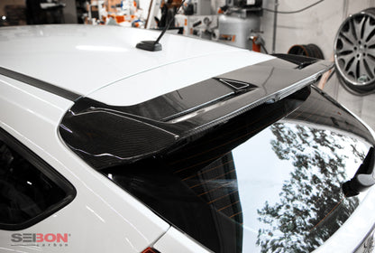 Seibon OE-style carbon fiber rear spoiler for 2012-2014 Ford Focus - RS1213FDFO-OE