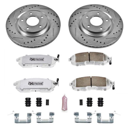 Power Stop 11-17 Nissan Juke Front Z26 Street Warrior Brake Kit PowerStop