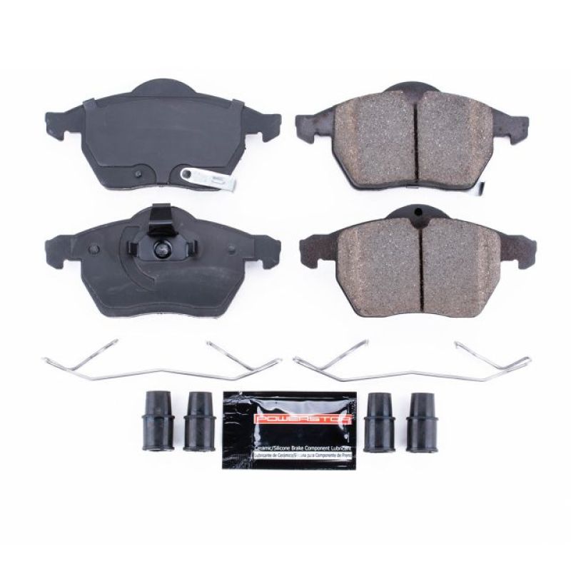 Power Stop 99-03 Saab 9-3 Front Z23 Evolution Sport Brake Pads w/Hardware PowerStop