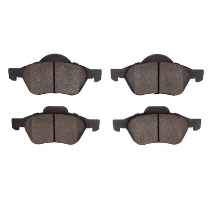 R1 Front Ceramic Brake Pads 2005-2009 Renault Megane (Mexico) - 2310-1542-00