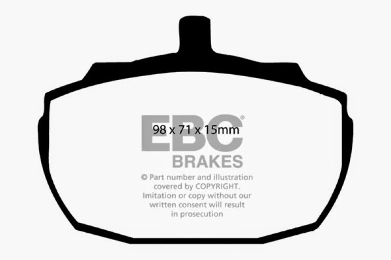 EBC GreenStuff Front Brake Pads - DP2243 EBC