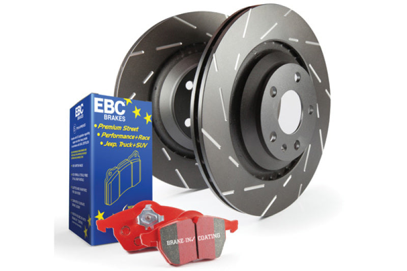 EBC Stage 4 RedStuff Brake Pads and USR Rotors Kit - S4KR1350