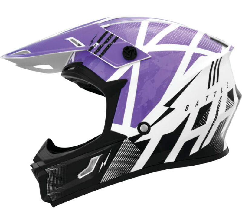 THH Helmets T710X Battle Pur/Blk Sm