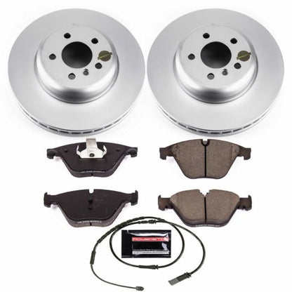 Power Stop 2011 BMW 535i xDrive Front Z23 Evolution Sport Coated Brake Kit PowerStop
