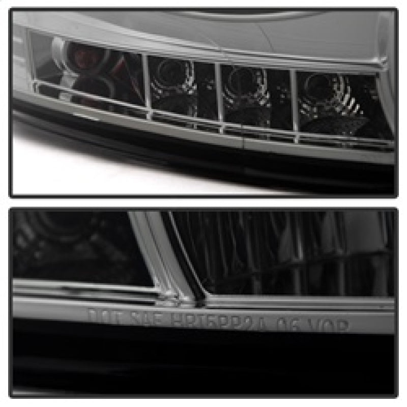 Spyder Dodge Ram 1500 06-08/Ram 2500 06-09 Projector Headlights LED Halo LED Smke PRO-YD-DR06-HL-SM SPYDER