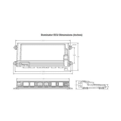 Holley Dominator EFI Kit – LS1 Main Harness w/ Transmission Control (EV1 Injectors) - 550-656
