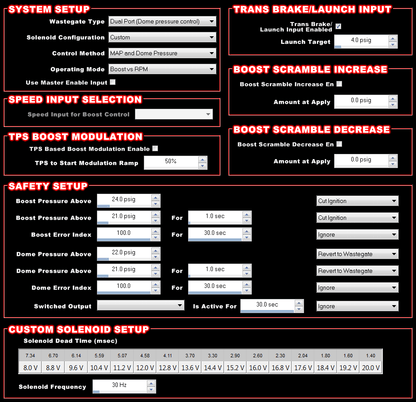 Holley Dominator EFI Kit – LS1 Main Harness w/ Transmission Control (EV1 Injectors) - 550-656
