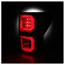 Load image into Gallery viewer, Spyder 07-13 Toyota Tundra V2 Light Bar LED Tail Lights - Red Clear ALT-YD-TTU07V2-LB-RC