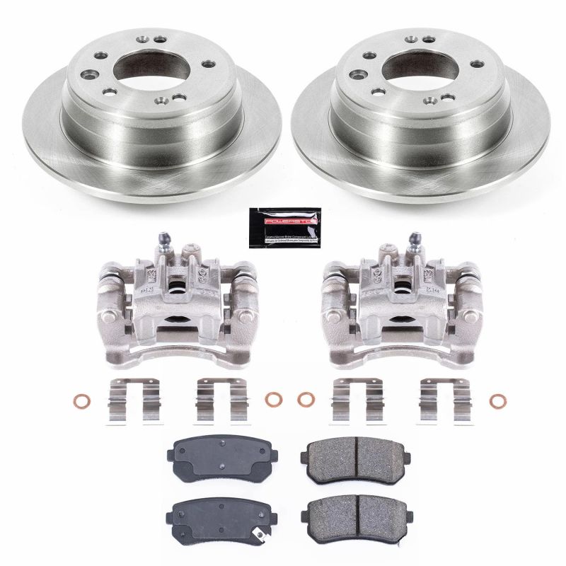 Power Stop 10-15 Hyundai Tucson Rear Autospecialty Brake Kit w/Calipers PowerStop