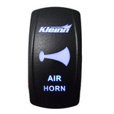 Kleinn Air Horn Rocker Switch - Lighted-Blue