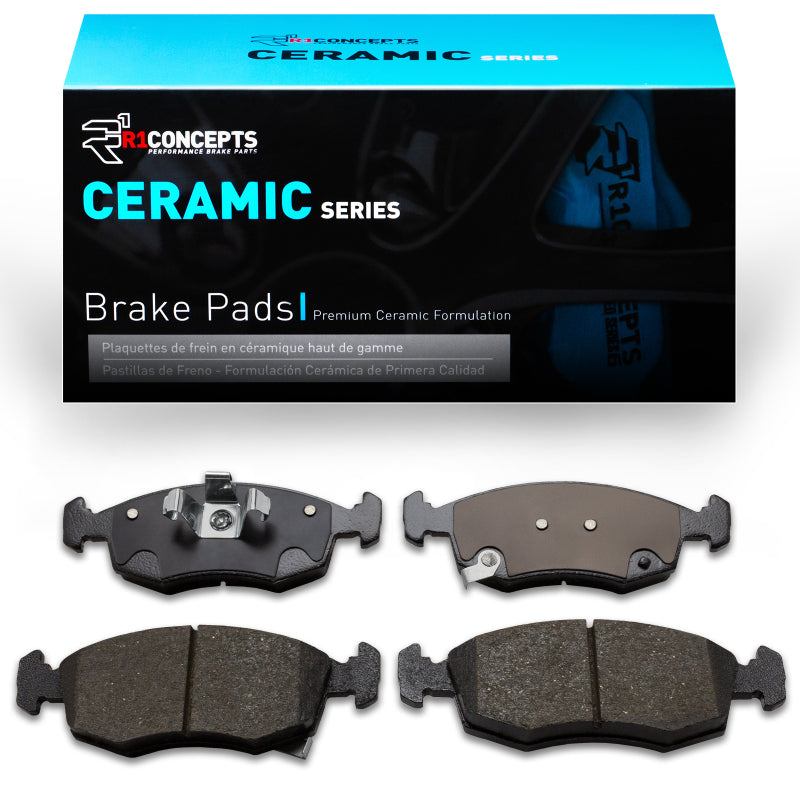 R1 12-19 Fiat 500E Front Ceramic Brake Pads