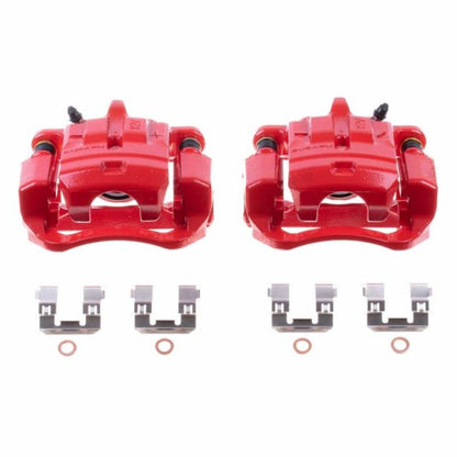 Power Stop 13-16 Scion FR-S Rear Red Calipers w/Brackets - Pair PowerStop