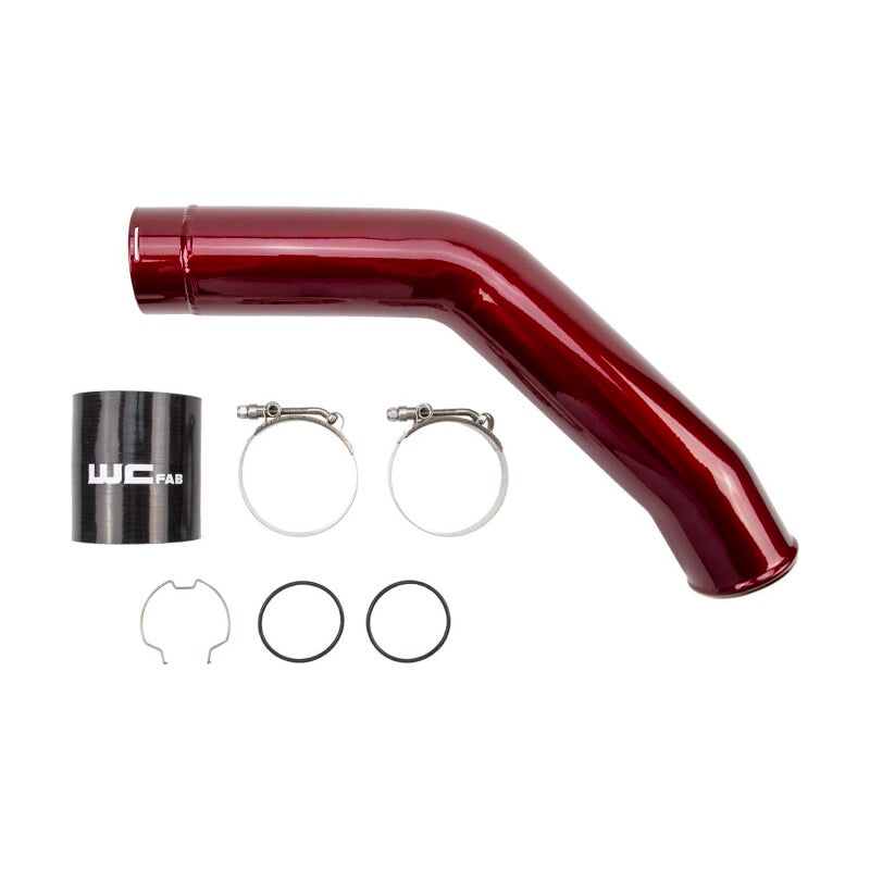 Wehrli 15-24 Ford 6.7L Power Stroke 3in Hot Side Intercooler Pipe - Grape Frost - WCF100316-GF