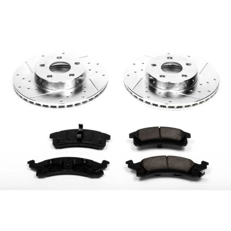 Power Stop 90-98 Buick Skylark Front Z23 Evolution Sport Brake Kit PowerStop