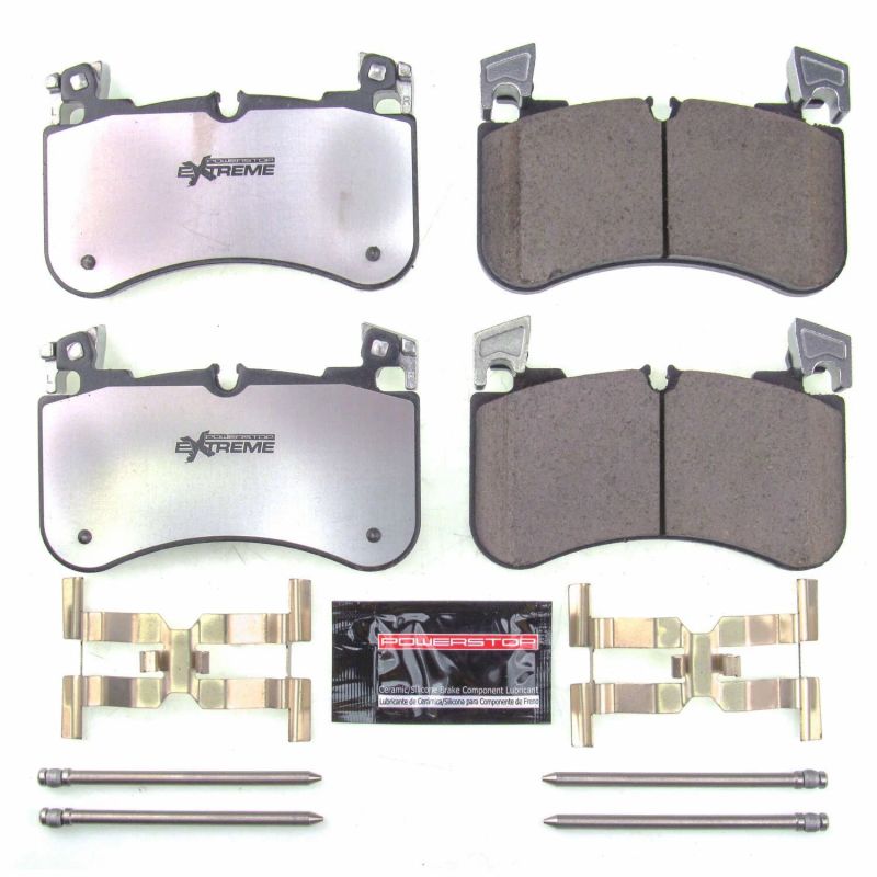 Power Stop 18-19 Land Rover Discovery Front Z36 Truck & Tow Brake Pads w/Hardware PowerStop
